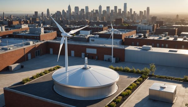 Calculer la rentabilité d'une éolienne de toit