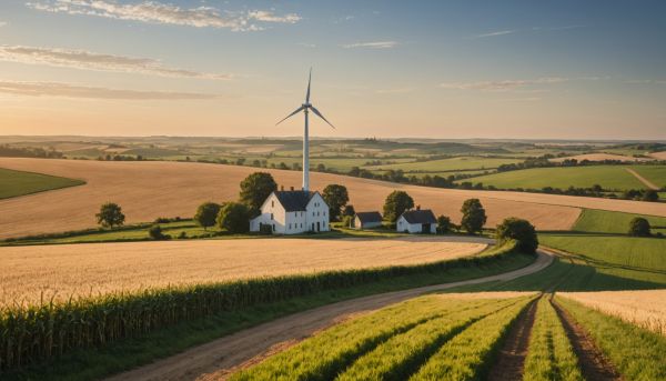 Comment l'éolienne s'intègre en milieu rural ?