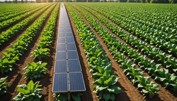Protéger les cultures tout en produisant l'énergie