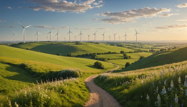 Réduire son empreinte carbone grâce à l'éolien